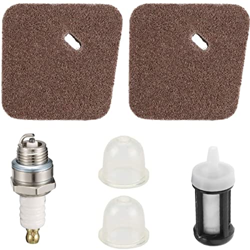 ZAMDOE Luftfilter Zündkerze Kraftstofffilter Primerbirne für STIHL FS38 FS46 FS55 FS55C FS55RC FS45C HL45 KM55R KM55RC Rasentrimmer Freischneider, ersetzt 4140-124-2800 ZAMDOE Luftfilter Zündkerze Kraftstofffilter Primerbirne für STIHL FS38 FS46 FS55 FS55C FS55RC FS45C HL45 KM55R KM55RC Rasentrimmer Freischneider, ersetzt 4140-124-2800 von ZAMDOE
