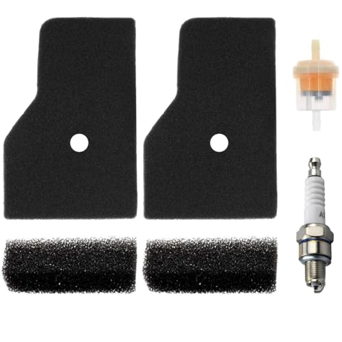 ZAMDOE Luftfilter für Honda EU2000i Generator, Ersatzfilter-Set für EU2000 EB2000 EB2000i, EB2000iT1, EU2000i, EU2000iT1, EU2000iK1 Generator (2er-Pack Luftfilter + Zündkerze + Kraftstofffilter) von ZAMDOE