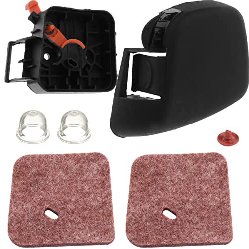 ZAMDOE Luftfilterabdeckung Deckel und Luftfilter für Stihl FS38 FS45 FS46 FS55 FS55C FS55RC HL45 HL45Z HL45DZ KM55 Fadentrimmer Unkrautfresser, ersetzt 4140 124 2800, 4140 141 0500, 4228 140 2850 ZAMDOE Luftfilterabdeckung Deckel und Luftfilter für Stihl FS38 FS45 FS46 FS55 FS55C FS55RC HL45 HL45Z HL45DZ KM55 Fadentrimmer Unkrautfresser, ersetzt 4140 124 2800, 4140 141 0500, 4228 140 2850 von ZAMDOE
