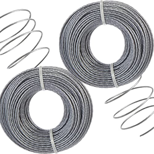 ZAMDOE Rasentrimmerfaden Φ1,6 mm 48 m Nylon-Trimmerfaden F016800462 Ersatz für Bosch Art 30-36 LI, Art 24, Art 27, Art 30, Artigo 23/26 SL Spulenfaden, Easygrasscut 23/26/18 von ZAMDOE