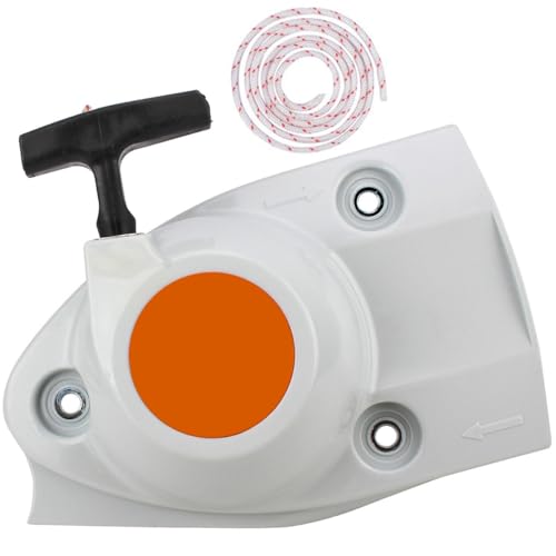 ZAMDOE Rückstoßstarter-Zugschnurbaugruppe für Stihl TS410 TS420 TS480i TS510i Teil 4238-190-0300 4250-190-0301 TS 410 420 480I 500I Zubehör von ZAMDOE