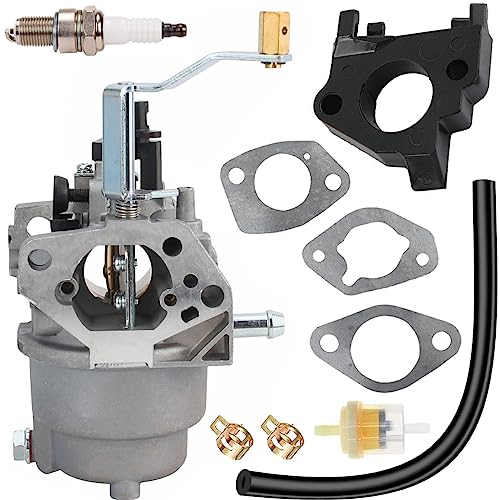 ZAMDOE Vergaser für Generac RS5500 389 cc 0066740 G0066720 G0066740 Generator Motor Ersetzt 0G8442G110 mit Dichtung Zündkerze Kraftstofffilter Kraftstoffleitung von ZAMDOE