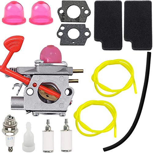 ZAMDOE WT-875 Vergaser für Craftsman Gebläse BVM200C BVM200VS P200C GBV325 P325 200mph mit Tune Up Kit Kraftstoffleitungsfilter Luftfilter ZAMDOE WT-875 Vergaser für Craftsman Gebläse BVM200C BVM200VS P200C GBV325 P325 200mph mit Tune Up Kit Kraftstoffleitungsfilter Luftfilter von ZAMDOE