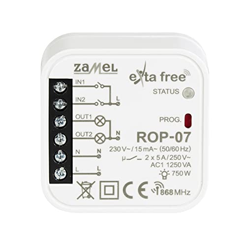 Zamel EXF10000104 ROP-07 Kabellose Steuerung von zaMel
