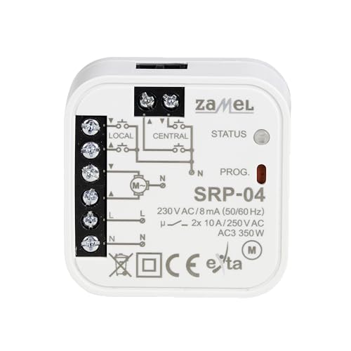 Zamel SRP-04 Universal Controller 230V Rollläden Jalousien Unterputzfunksender von zaMel