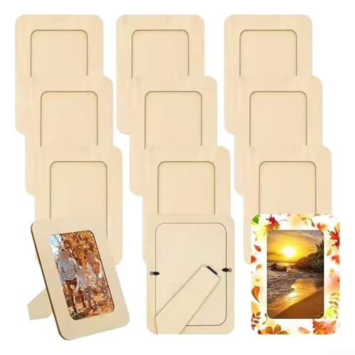 12 DIY unlackierte Holz-Bilderrahmen 19,1 x 14,9 cm Massivholz-Bilderrahmen für individuelle Bastelarbeiten Familienprojekte Hochzeit Geburtstag Dekorationen 12 DIY unlackierte Holz-Bilderrahmen 19,1 x 14,9 cm Massivholz-Bilderrahmen für individuelle Bastelarbeiten Familienprojekte Hochzeit Geburtstag Dekorationen von ZAMETTER