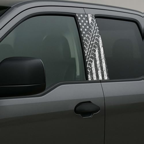2 Stück Auto B Säule Aufkleber PVC Aufkleber für Tür Säule Enhancement und Fahrzeug Dekoration 24x46cm Passend für mehrere Autotypen (C) von ZAMETTER
