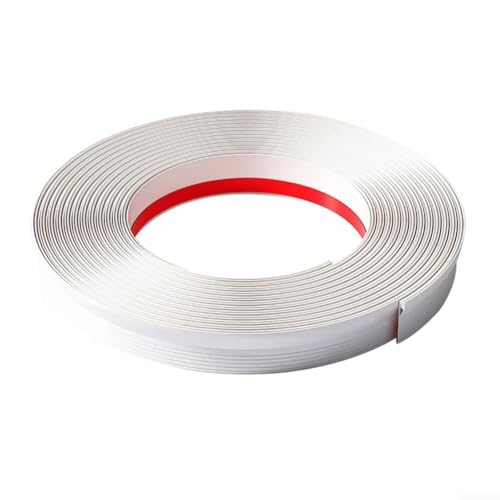 24 m lange Türabisolierdichtung blockiert effizient Zugluft und isoliert gegen Lärm (2 m weiß) von ZAMETTER