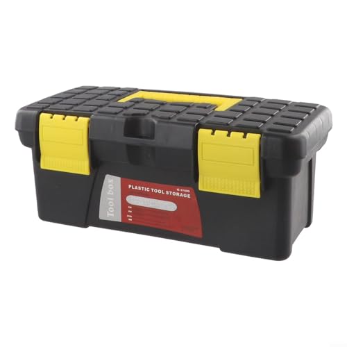 25,4 cm einlagiger Werkzeugkasten aus Kunststoff für elektrische Bohrmaschinen und Zubehör, entworfen für effiziente Werkzeugorganisation und einfachen Zugriff von ZAMETTER