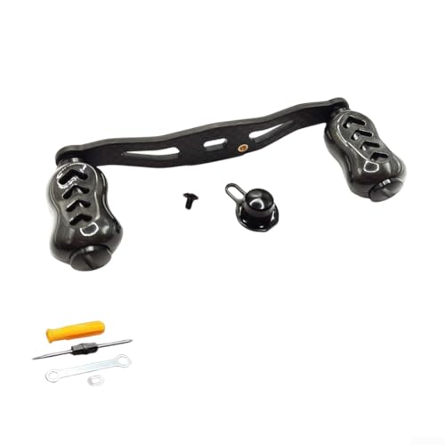 3K Kohlefaser Wipparm Griff 85mm Angelrolle Grip Ball modifiziertes Ersatzteil für Tatula Zillion Alphas Bantam Nasci (14) von ZAMETTER