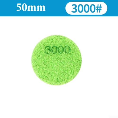 5,1 cm Schwamm-Polierpad zum Nasspolieren und zum Schleifen auf Marmor, Granit, Beton, Quarz, Kunststein mit Polymerfaser-Konstruktion (Körnung 3000) von ZAMETTER