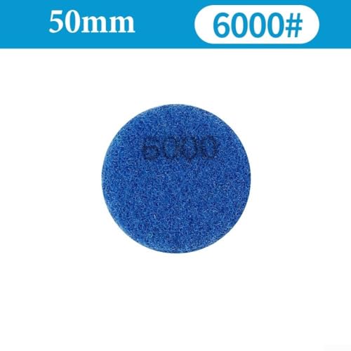 5,1 cm Schwamm-Polierpad zum Nasspolieren und zum Schleifen auf Marmor, Granit, Beton, Quarz, Kunststein mit Polymerfaser-Konstruktion (Körnung 6000) von ZAMETTER