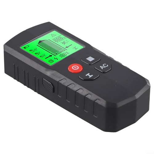 5 in 1 Kabelscanner Metallbolzendetektor Leitungssucher Wandscanner Erkennungswerkzeug für Holz Metall AC Drähte in Wänden, Böden, Decken, funktioniert auf verschiedenen Oberflächen, Latten, Holzböden 5 in 1 Kabelscanner Metallbolzendetektor Leitungssucher Wandscanner Erkennungswerkzeug für Holz Metall AC Drähte in Wänden, Böden, Decken, funktioniert auf verschiedenen Oberflächen, Latten, Holzböden von ZAMETTER