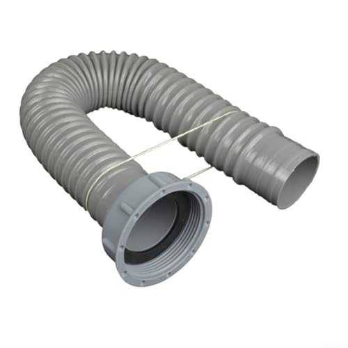 Ablaufschlauch für Küchenspüle, 58 mm, Sieb mit PP-PVC-Material für optimale Leistung (120 cm) von ZAMETTER