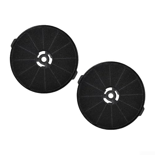 Aktivkohlefilter 2 Stück für Küchenzubehör Dunstabzugshauben, Größe 140 x 25 mm, entworfen, um eine frische Küchenumgebung durch Absorption zu erhalten von ZAMETTER