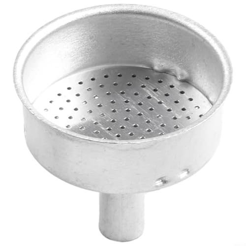 Aluminium Mokka Trichter Filter für Espresso Kaffee Ersatz für 1 12 Tassen Größen Perfekt für Home Brewing (450ML) von ZAMETTER