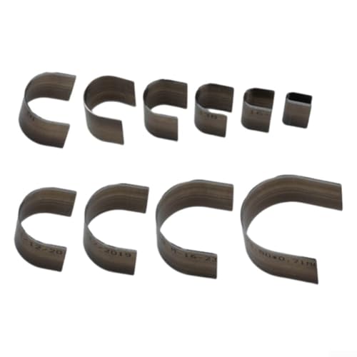 DIY Eckabrundung Leder Stanzer Halbkreis Werkzeug mit 10 Größen Auswahl (40 mm) von ZAMETTER