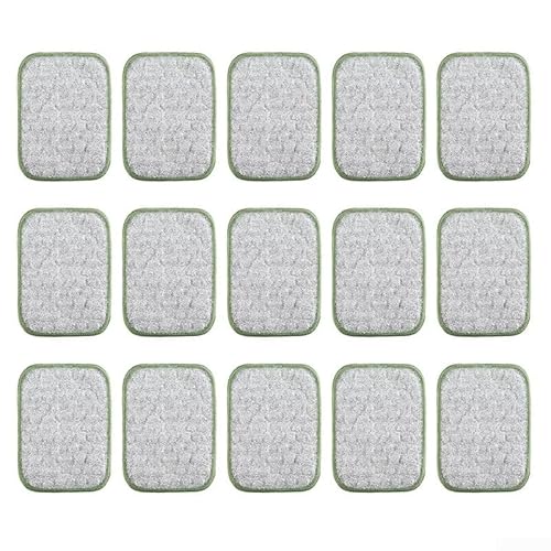 Doppelschichtige, kratzfeste Draht-Geschirrtücher für die Küchenreinigung und wiederverwendbare Tücher, die entwickelt wurden, um Flecken zu entfernen und gleichzeitig Oberflächen zu schützen (A) Doppelschichtige, kratzfeste Draht-Geschirrtücher für die Küchenreinigung und wiederverwendbare Tücher, die entwickelt wurden, um Flecken zu entfernen und gleichzeitig Oberflächen zu schützen (A) von ZAMETTER