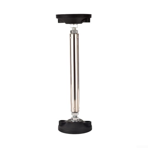 Edelstahl-Badschrank-Stützvorrichtung mit einziehbaren, verstellbaren Stangen und Sicherungsmutter für sichere Installation in Küchen- oder Badezimmerschränken (25-37 cm) von ZAMETTER