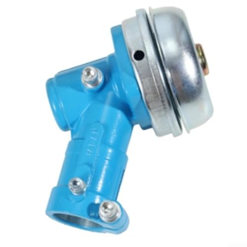 Edelstahl-Rasentrimmerkopf für Rasenmäher, 26 mm, 28 mm, Rohrschneidekopf mit 7 9 Zähnen, blau, Ersatzteile Zubehör (28–9) von ZAMETTER