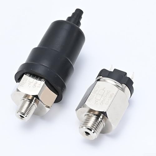 Einstellbarer Kompressor Luftdruckschalter, Bereich 15 140psi, Metallkörper mit Außengewinde für einfache Installation (QPM11-NC A) von ZAMETTER