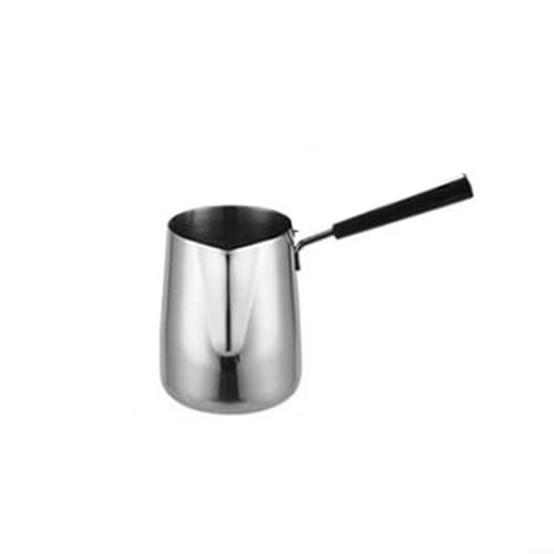 Ergonomisch geformter Edelstahlkrug verbessert Ihr Kaffee-Erlebnis mit mühelosem Ausgießen (350 ml) von ZAMETTER