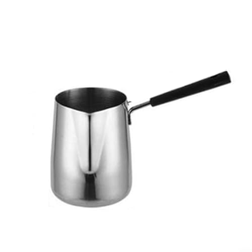 Ergonomisch geformter Edelstahlkrug verbessert Ihr Kaffee-Erlebnis mit mühelosem Ausgießen (600 ml) von ZAMETTER