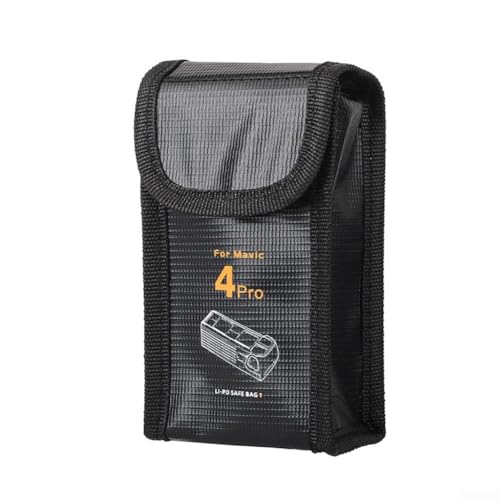 Explosionsgeschützte Tasche für Mavic 4 Pro Lithium-Batterien, erhöhte Sicherheit mit Glasfaser-Material (klein) von ZAMETTER