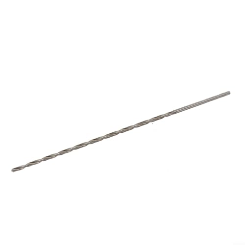 Extra langes HSS-Bohrer-Set mit geradem Schaft, 1,5–5,5 mm Durchmesser, 160–200 mm Länge, Hochgeschwindigkeitsstahl für Holz, Aluminium, Kunststoff, Bohrer, elektrische Bohrmaschine kompatibel von ZAMETTER