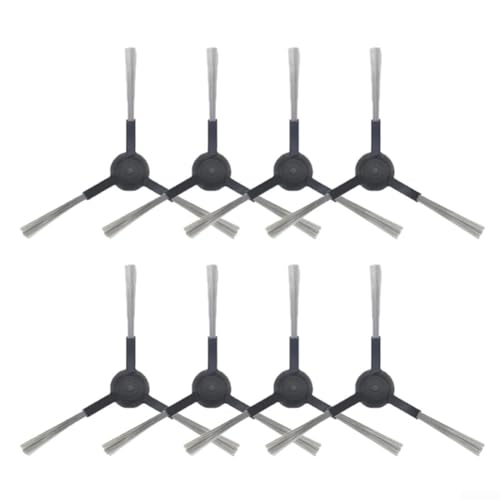 Für Kärcher RCV 3 Mop Ersatzset Hauptbürste und Seitenbürsten für effektives Staubmanagement (B) von ZAMETTER