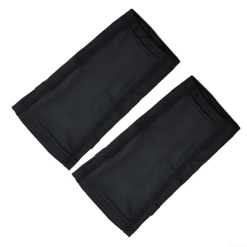 Fußball-Schienbeinschoner-Haltersocken, zuverlässige Unterstützung für aktive Fußballspieler (L Schwarz) von ZAMETTER