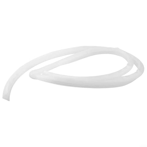 Gummi-Ersatzdichtungsstreifen, 2 m, 612 mm, für Duschtüren, Wasser- und Winddichtband, geeignet für Badezimmerglas (10 mm) von ZAMETTER