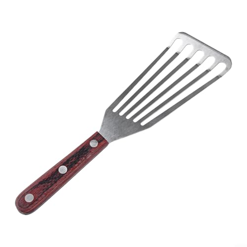 Hochfester Edelstahl-Fisch mit ergonomischem Design, perfekt zum Wenden von Fischen und anderen Lebensmitteln (kleine Fische) von ZAMETTER