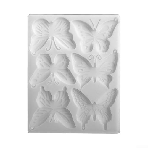 Kreatives Backen Silikon 3D Schmetterling Form für Süßigkeiten, Desserts und Seife (1#) von ZAMETTER