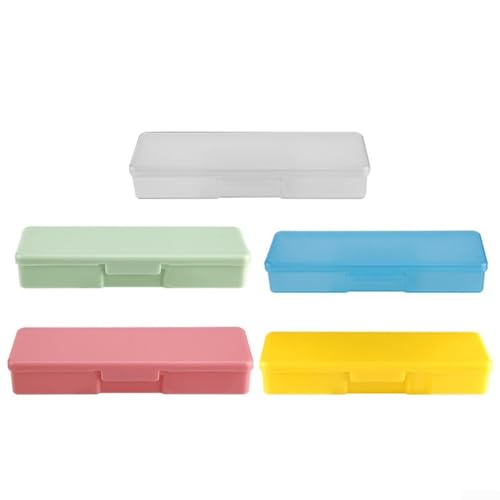 Kunststoff-Nagel-Organizer-Box mit mehreren Fächern zur Aufbewahrung von Nagelspitzen, Nagelzubehör, Nagelknipser und kleinen Nagelstudio-Werkzeugen (weiß) von ZAMETTER