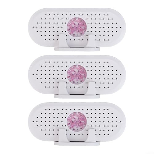 Mini USB Luftentfeuchter Set mit 15 tragbaren Lufttrocknern zur Aufrechterhaltung einer angenehmen Luftfeuchtigkeit (3 Stück) von ZAMETTER