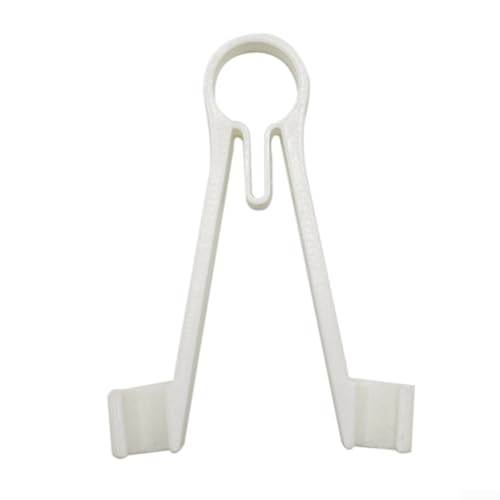 Multimeter Sonde Pinzette 3 Zoll Halter für SMD Testwerkzeug mit federbelastetem Mechanismus und verschachtelten Drahtkanälen für Management (weiß) von ZAMETTER