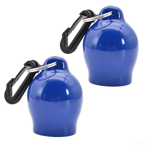 Mundstück-Abdeckung für Tauchregler mit PVC-Oktopus-Halterung für verbesserte Hygiene und Schutz, Blau, 2 Stück Mundstück-Abdeckung für Tauchregler mit PVC-Oktopus-Halterung für verbesserte Hygiene und Schutz, Blau, 2 Stück von ZAMETTER