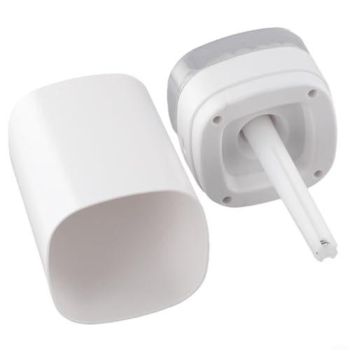 Nebeldiffusor mit bunten LED-Lichtern, 400 ml Fassungsvermögen für eine gemütliche Atmosphäre zu Hause oder im Büro (schwarz (weiß (transparent)) von ZAMETTER