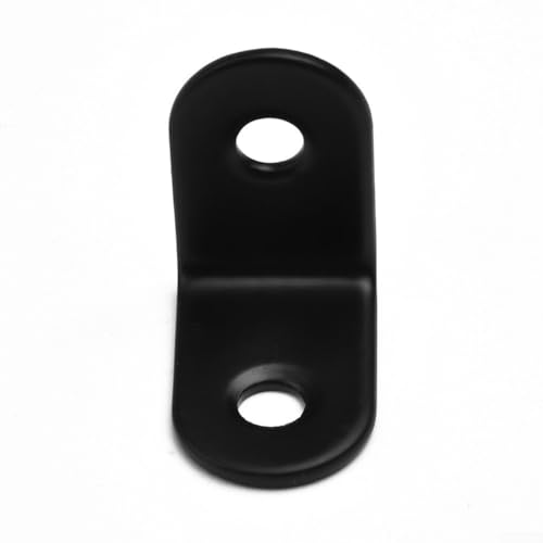Rechtwinklige Stützwinkel, Edelstahl, L-Halterungen zur Verstärkung von Möbelverbindungen (20 x 20 x 16 mm), 10 Stück von ZAMETTER