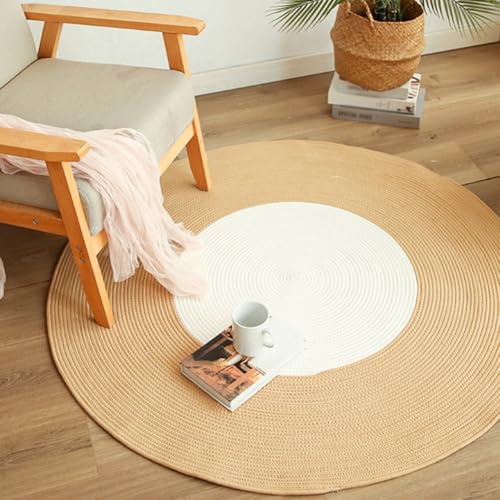 Runde Teppiche mit japanischem Design verschönern Ihre Heimdekoration mit einer weichen Haptik (4#) von ZAMETTER