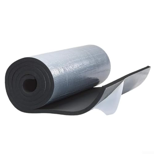 Schallschutz-Wärmedämmplatten, Gummi-Pads für Rohre und HVAC, 9 mm Dicke, 10 Stück von ZAMETTER