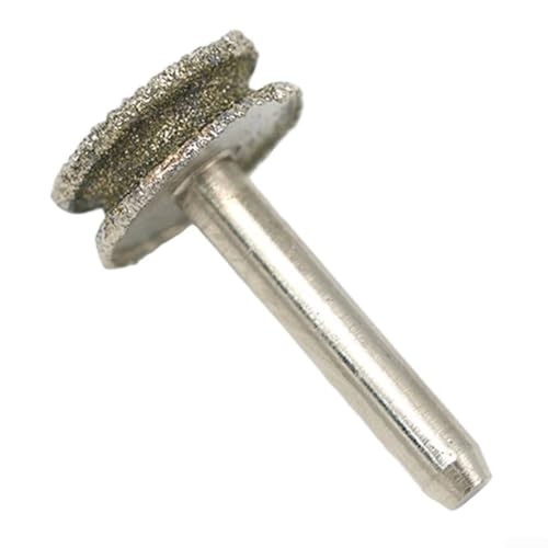 Schleifkopf für Präzision für Glas- und Jadekanten mit 20 mm Durchmesser Rad (4 x 20 mm) von ZAMETTER