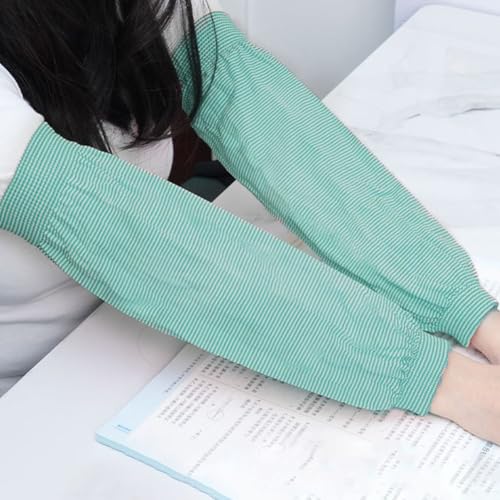 Schweißhülsen für die Baustelle verwenden atmungsaktives elastisches Strickgewebe ölbeständige Armstulpen geeignet für Elektroschweißen Argon Schweißen und Schneiden 1 Stück (grün) von ZAMETTER