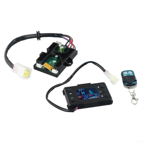 ZAMETTER 12V 24V Air Diesel Heater Remote Controller Airs Diesel Heaters Parking Remotes Controllers 3KW 5KW 8KW A-ir Die-sel Hea-ter Parkin-g Remote-Controller (12V) von ZAMETTER