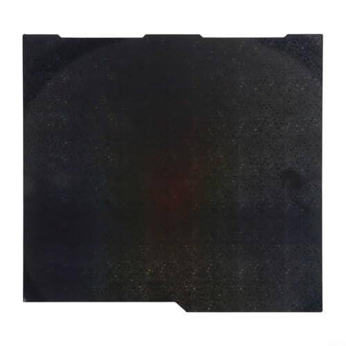 ZAMETTER 2-seitige Bauplatte, 256 x 268 mm, doppelseitig, glatt, strukturiert, beheiztes Bett, magnetische Bettplatte, Textur, abnehmbares PEI-Blatt, abnehmbare Federbettplatten für Kobra 3 Drucker (D von ZAMETTER