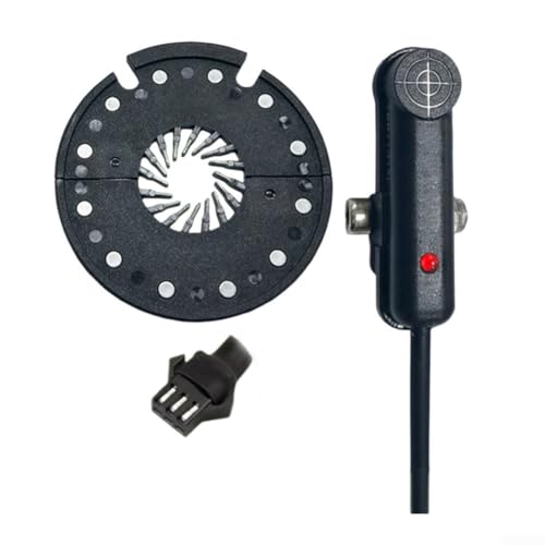 ZAMETTER Elektrischer Fahrrad-Geschwindigkeitssensor, elektrischer Fahrradpedal-Assistent-Sensor, 12 Magnete, Fahrräder, Geschwindigkeitssensoren, E-Bike, Revolution, PAS-System, E-Bike ZAMETTER Elektrischer Fahrrad-Geschwindigkeitssensor, elektrischer Fahrradpedal-Assistent-Sensor, 12 Magnete, Fahrräder, Geschwindigkeitssensoren, E-Bike, Revolution, PAS-System, E-Bike von ZAMETTER