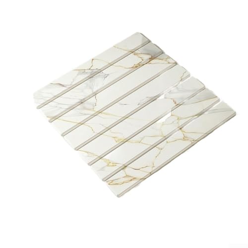 ZAMETTER Faltbare Stein-Badematte, 40 x 30 cm, super saugfähig, Kieselgur Matte, rutschfest, super saugfähig, schnell trocknend, Badezimmer-Boden-Pads für Geschirr, Tassen, Utensilien, Bad (G) von ZAMETTER