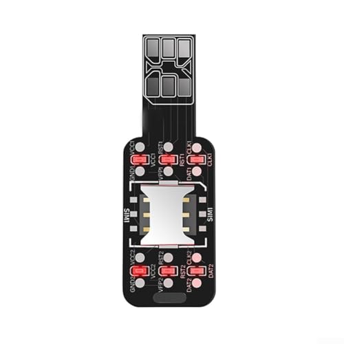 ZAMETTER Handy-Dual-SIM-Slot-Diagnose-Tester, schnelle Erkennungssignal-Testplatine, tragbares 49,6 x 16 x 4,3 mm PCB-Werkzeug für effiziente Smartphone-Reparatur und Fehlerbehebung ZAMETTER Handy-Dual-SIM-Slot-Diagnose-Tester, schnelle Erkennungssignal-Testplatine, tragbares 49,6 x 16 x 4,3 mm PCB-Werkzeug für effiziente Smartphone-Reparatur und Fehlerbehebung von ZAMETTER