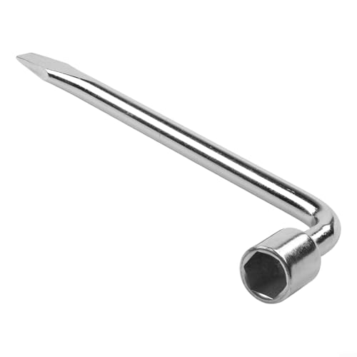 ZAMETTER Kompaktes Design, robuster Radschlüssel, 171921 mm Radmutter-Steckschlüssel für Autobesitzer, verbesserte Hebelfunktionen für einfache Handhabung (19 mm) von ZAMETTER